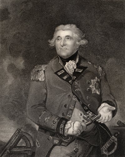 George Augustus Eliott, graviert von J. Cochran, aus 